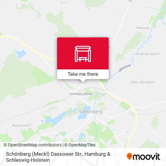 Schönberg (Meckl) Dassower Str. map