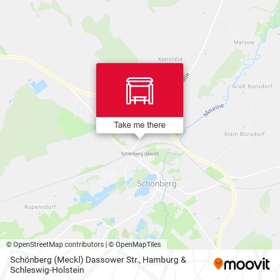Schönberg (Meckl) Dassower Str. map