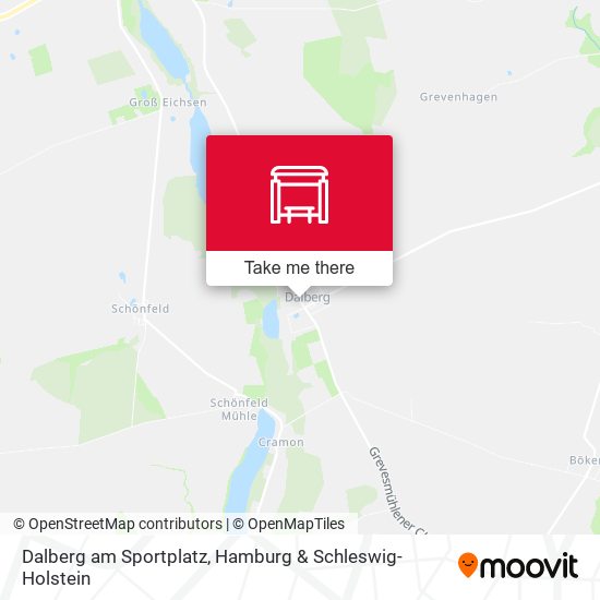 Dalberg am Sportplatz map