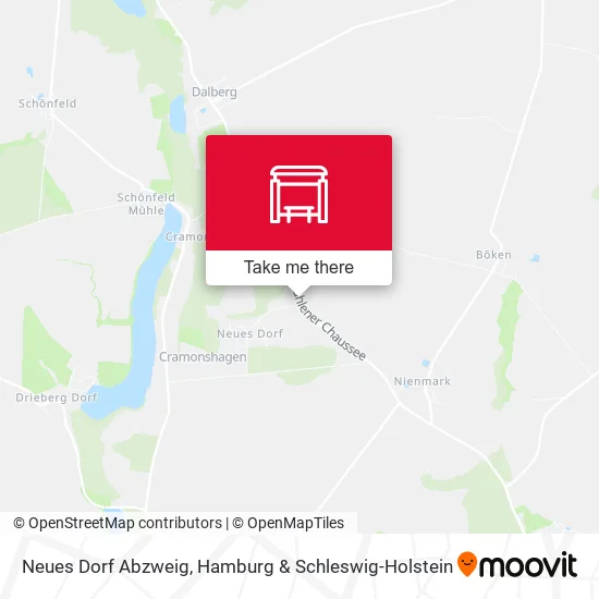 Карта Neues Dorf Abzweig