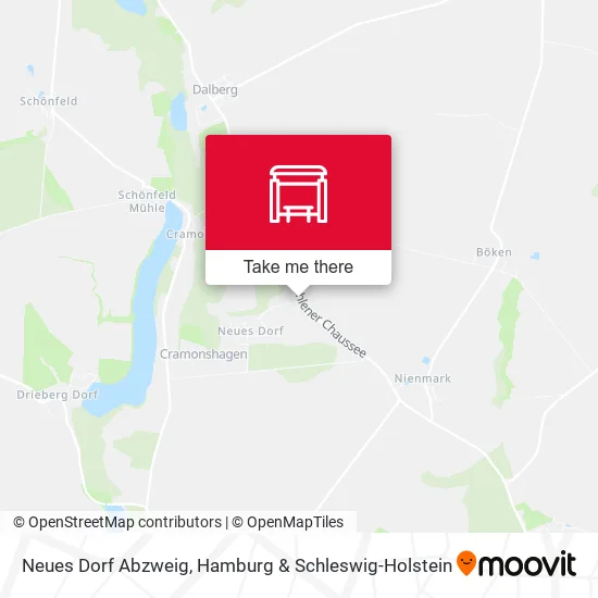Карта Neues Dorf Abzweig