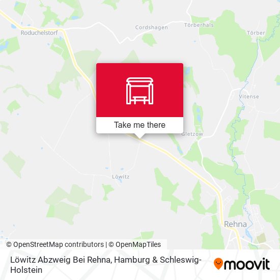 Löwitz Abzweig Bei Rehna map