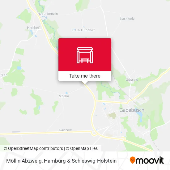 Карта Möllin Abzweig