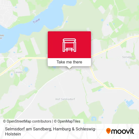 Карта Selmsdorf am Sandberg