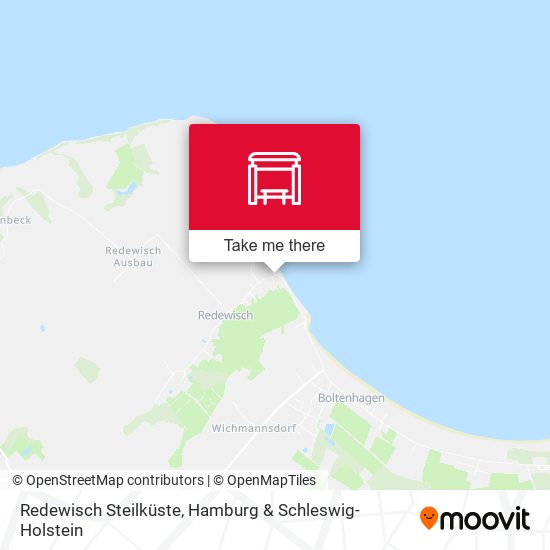 Redewisch Steilküste map
