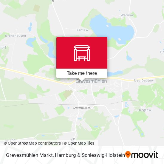 Grevesmühlen Markt map
