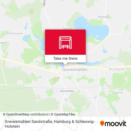 Карта Grevesmühlen Sandstraße