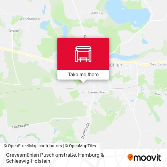 Карта Grevesmühlen Puschkinstraße