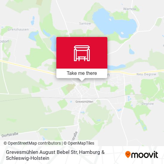Grevesmühlen August Bebel Str map