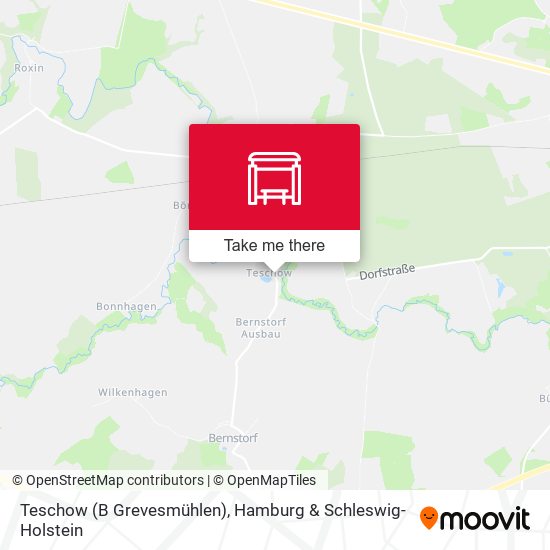 Teschow (B Grevesmühlen) map