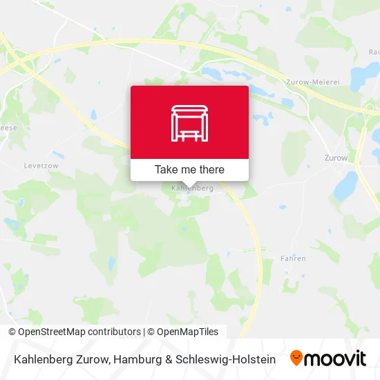 Карта Kahlenberg Zurow