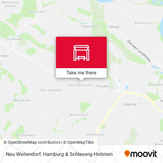 Карта Neu Weitendorf