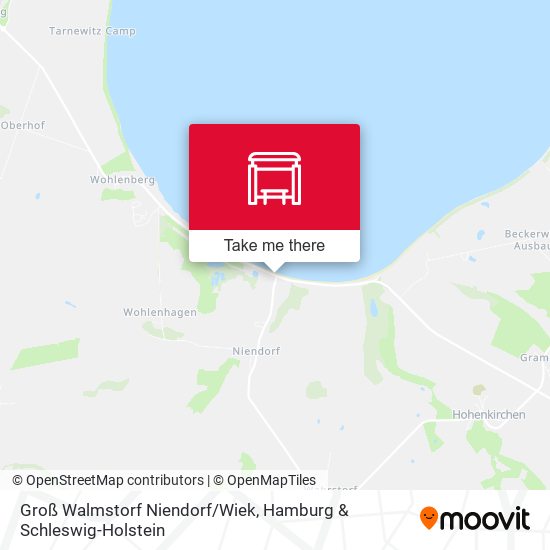 Groß Walmstorf Niendorf/Wiek map