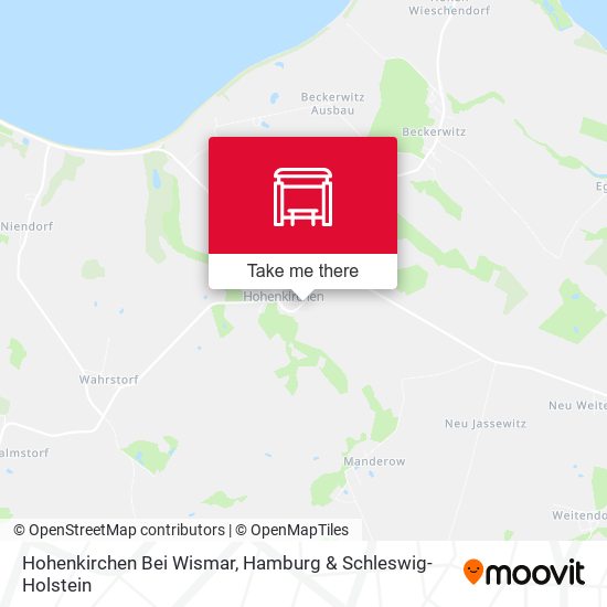 Hohenkirchen Bei Wismar map