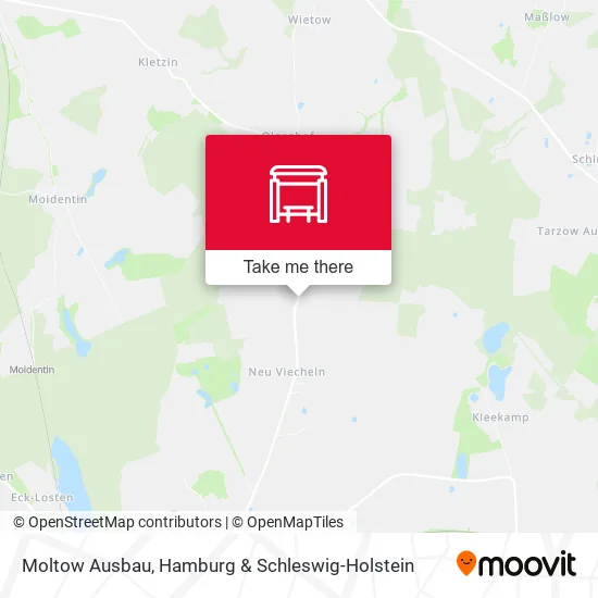 Карта Moltow Ausbau