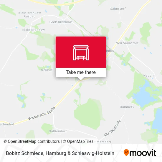 Карта Bobitz Schmiede