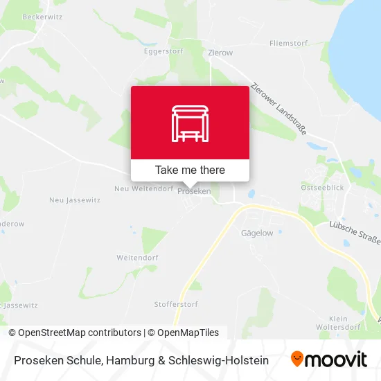 Карта Proseken Schule