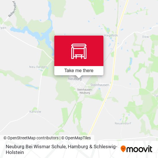 Neuburg Bei Wismar Schule map