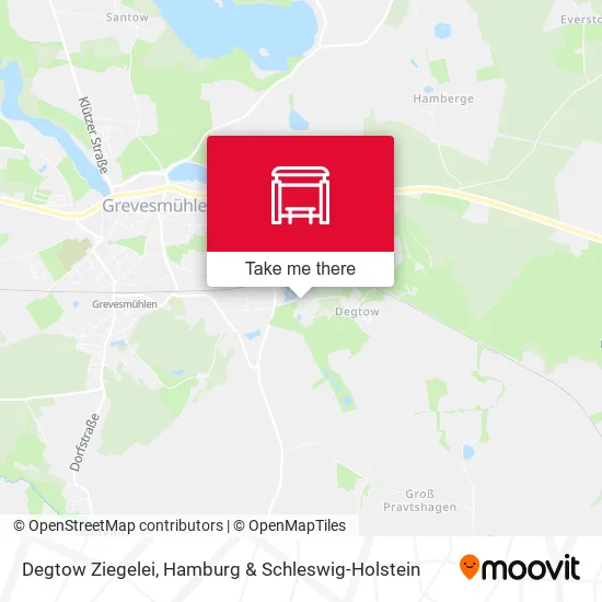 Карта Degtow Ziegelei