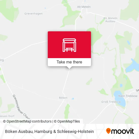 Карта Böken Ausbau