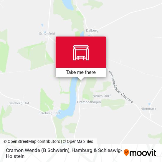 Cramon Wende (B Schwerin) map