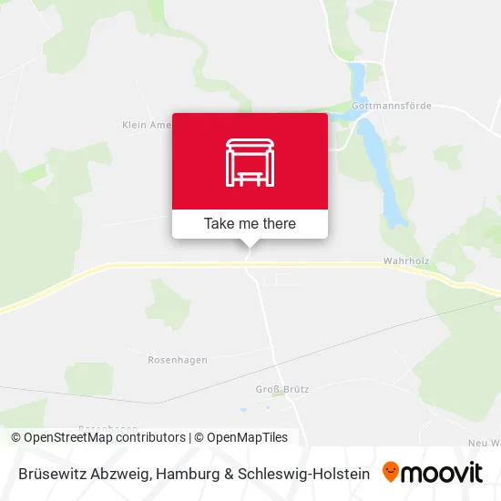 Карта Brüsewitz Abzweig