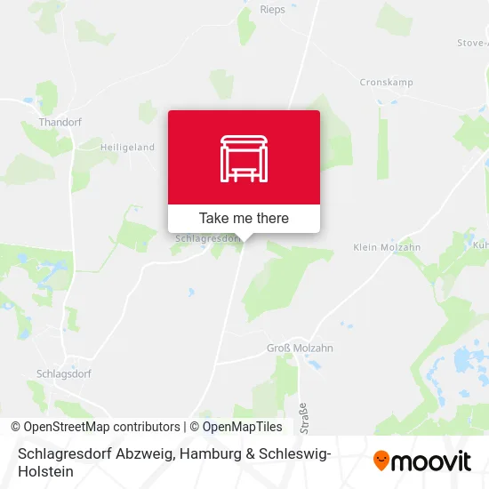 Карта Schlagresdorf Abzweig