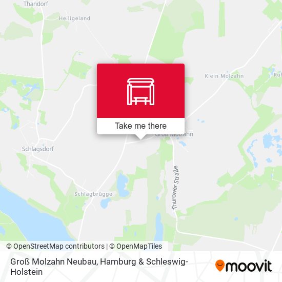 Groß Molzahn Neubau map