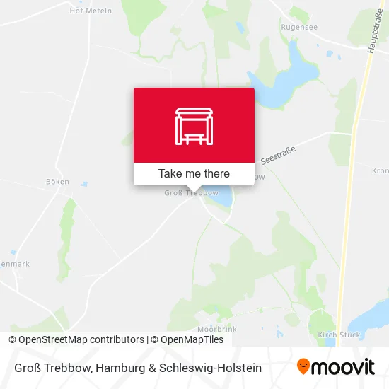 Карта Groß Trebbow