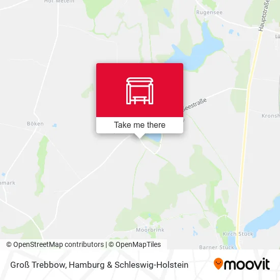 Карта Groß Trebbow