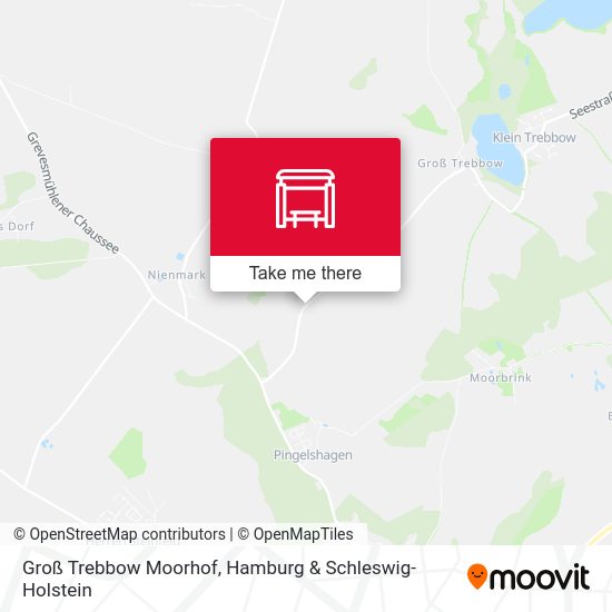 Groß Trebbow Moorhof map