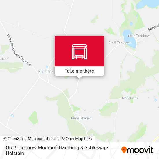 Карта Groß Trebbow Moorhof