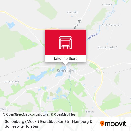 Schönberg (Meckl) Gs / Lübecker Str. map