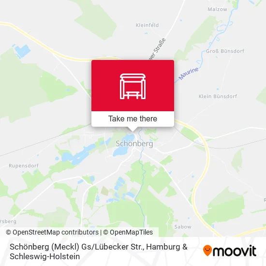 Schönberg (Meckl) Gs / Lübecker Str. map