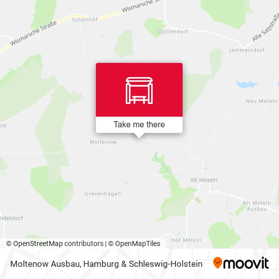 Карта Moltenow Ausbau