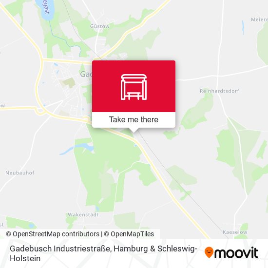 Gadebusch Industriestraße map