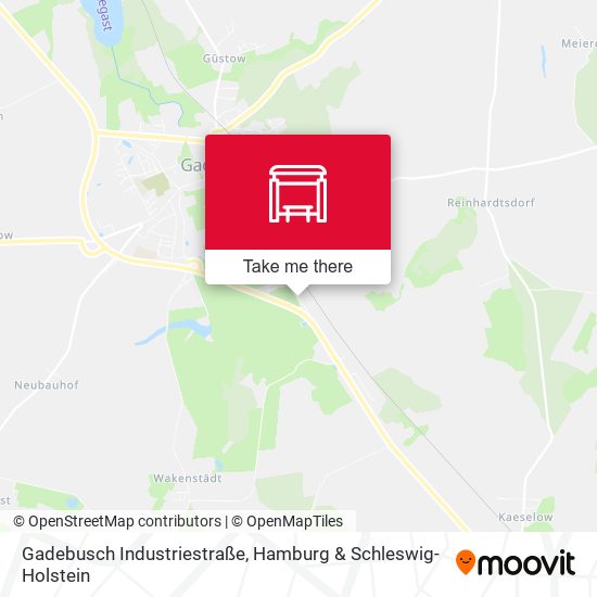 Gadebusch Industriestraße map