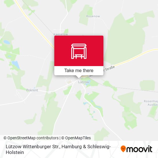 Lützow Wittenburger Str. map