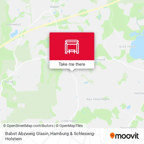 Карта Babst Abzweig Glasin