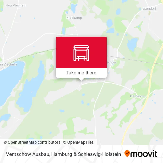 Карта Ventschow Ausbau