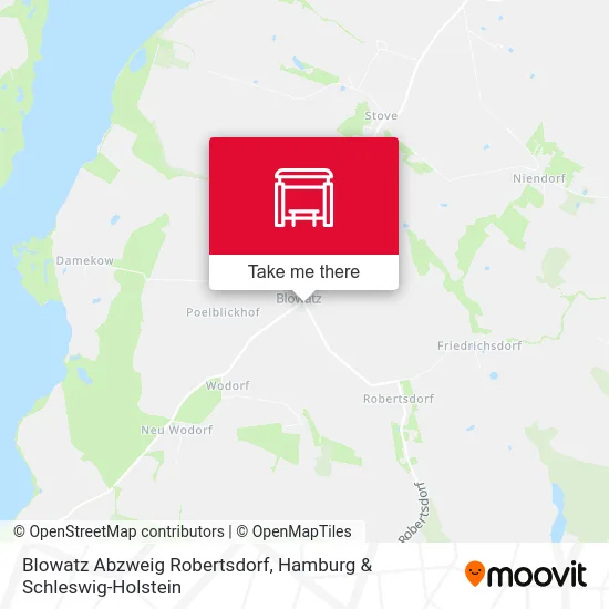 Карта Blowatz Abzweig Robertsdorf