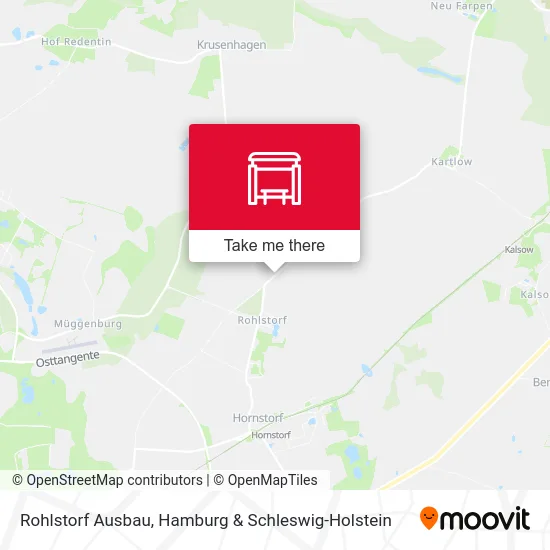 Rohlstorf Ausbau map