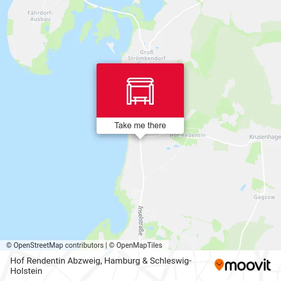 Карта Hof Rendentin Abzweig