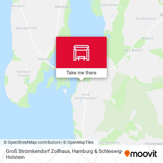 Groß Strömkendorf Zollhaus map