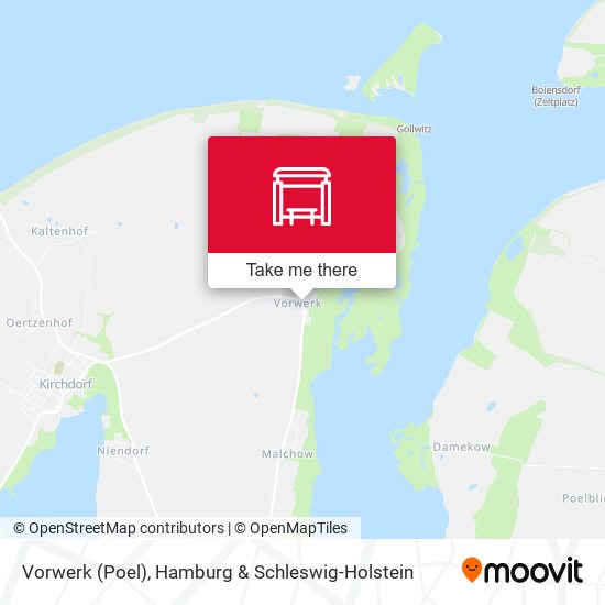 Vorwerk (Poel) map