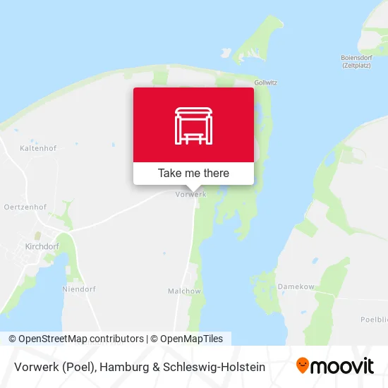 Карта Vorwerk (Poel)