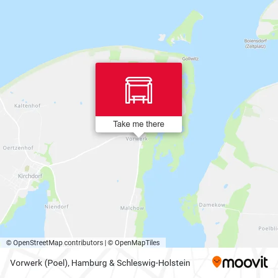 Карта Vorwerk (Poel)