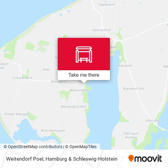 Карта Weitendorf Poel