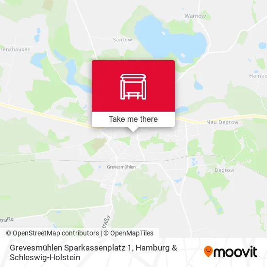 Карта Grevesmühlen Sparkassenplatz 1