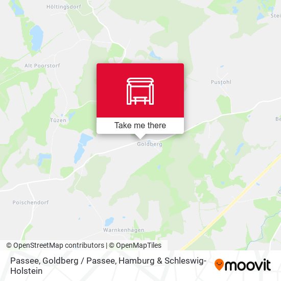 Passee, Goldberg / Passee map